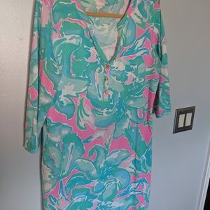 GUC Lilly Pullitzer T- Shirt Dress XL